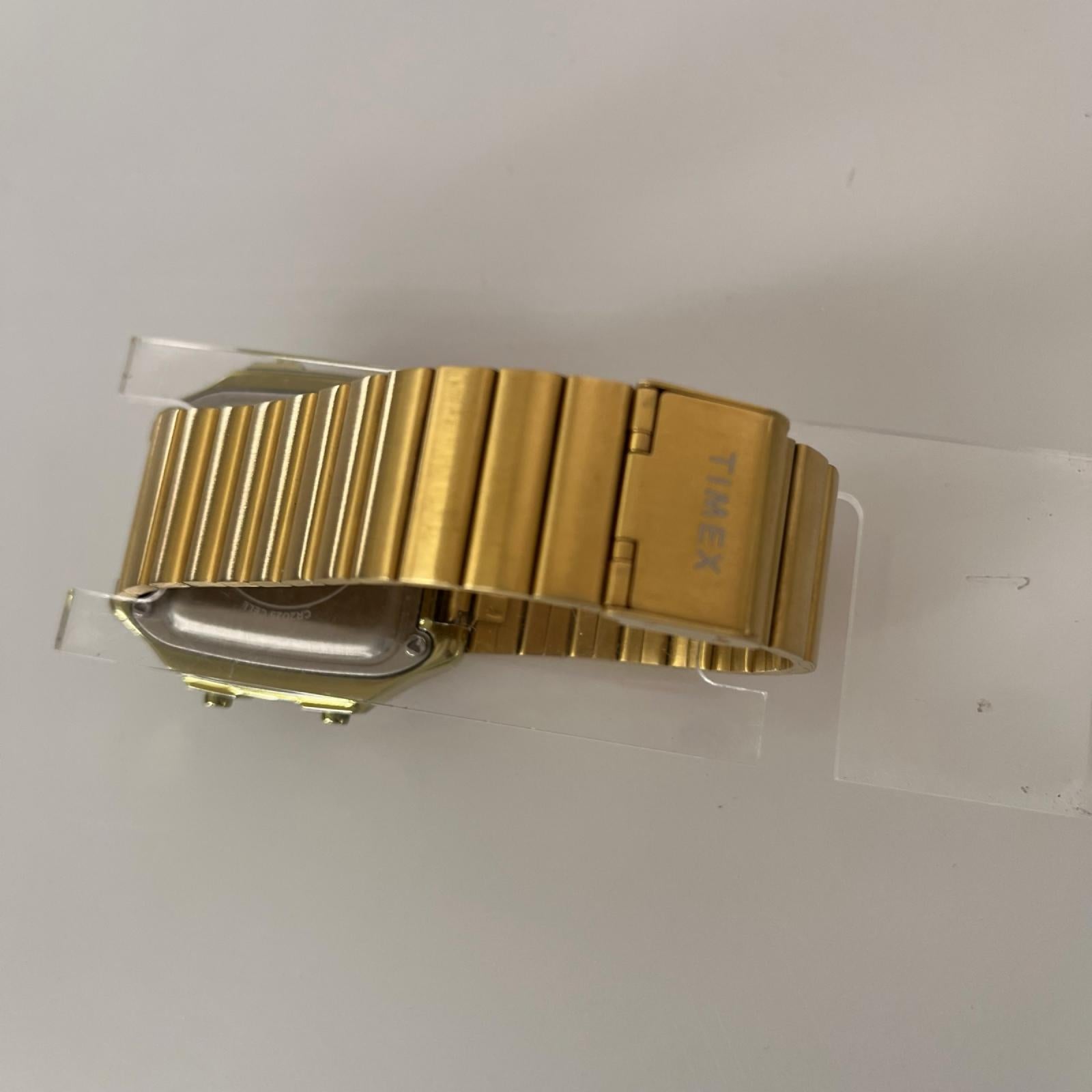 腕時計 WORLD TIME メインストリート デジタル時計 GOLD ゴールド