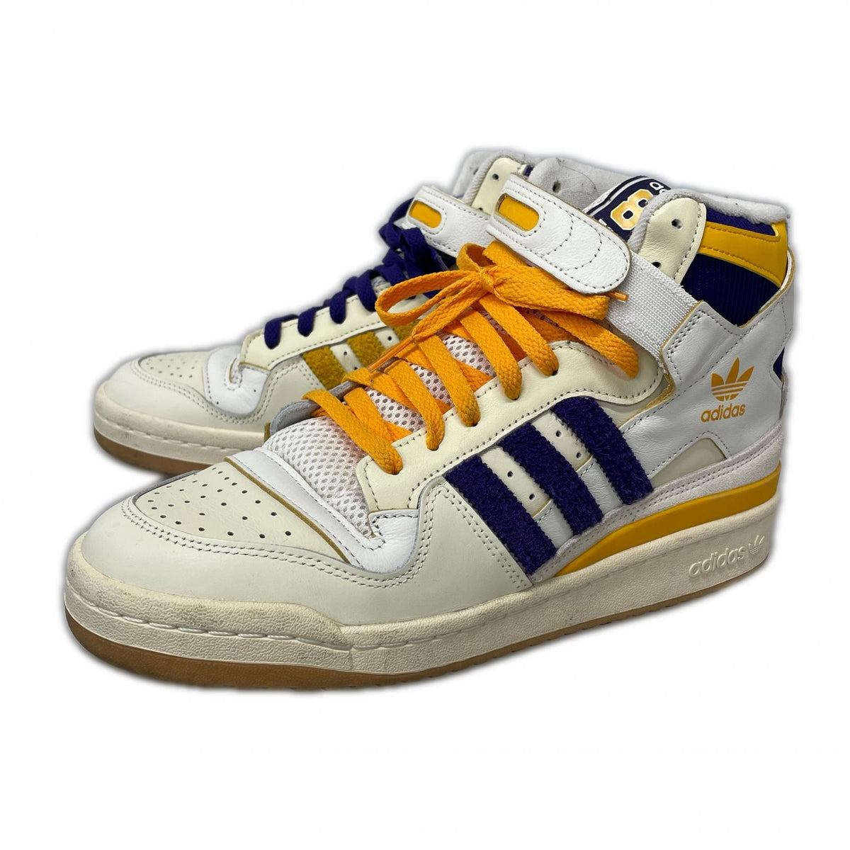 スニーカー Forum 84 High Collegiate Lakers 27.5cm 27.5cm (US9 1/2 UK9 EU45) ホワイト