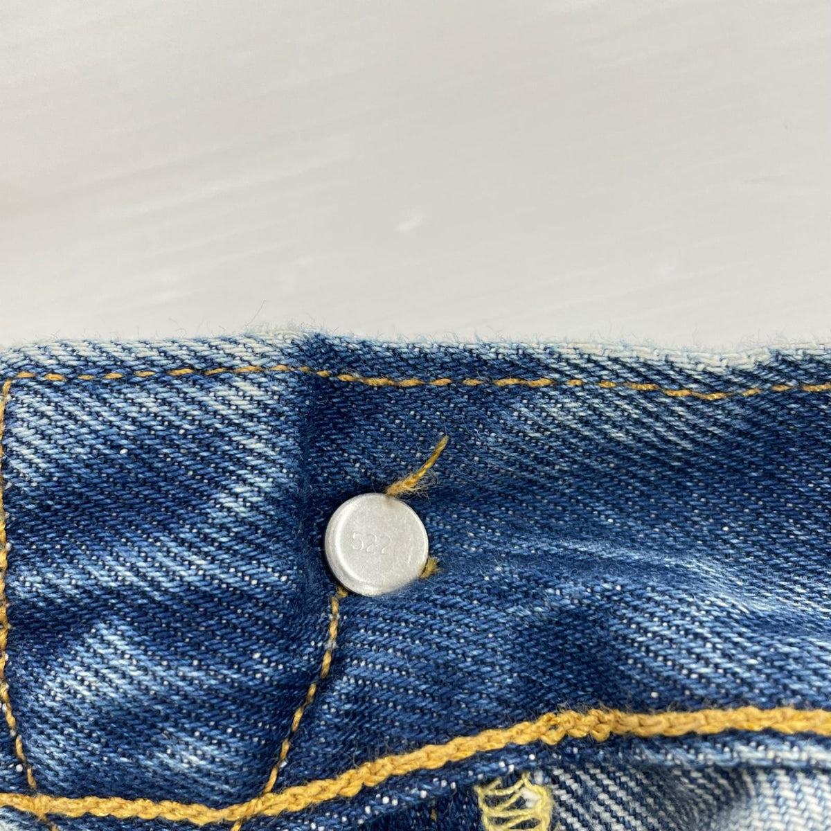 デニムパンツ PREMIUM 501(R) '54 ダメージ加工 サックス