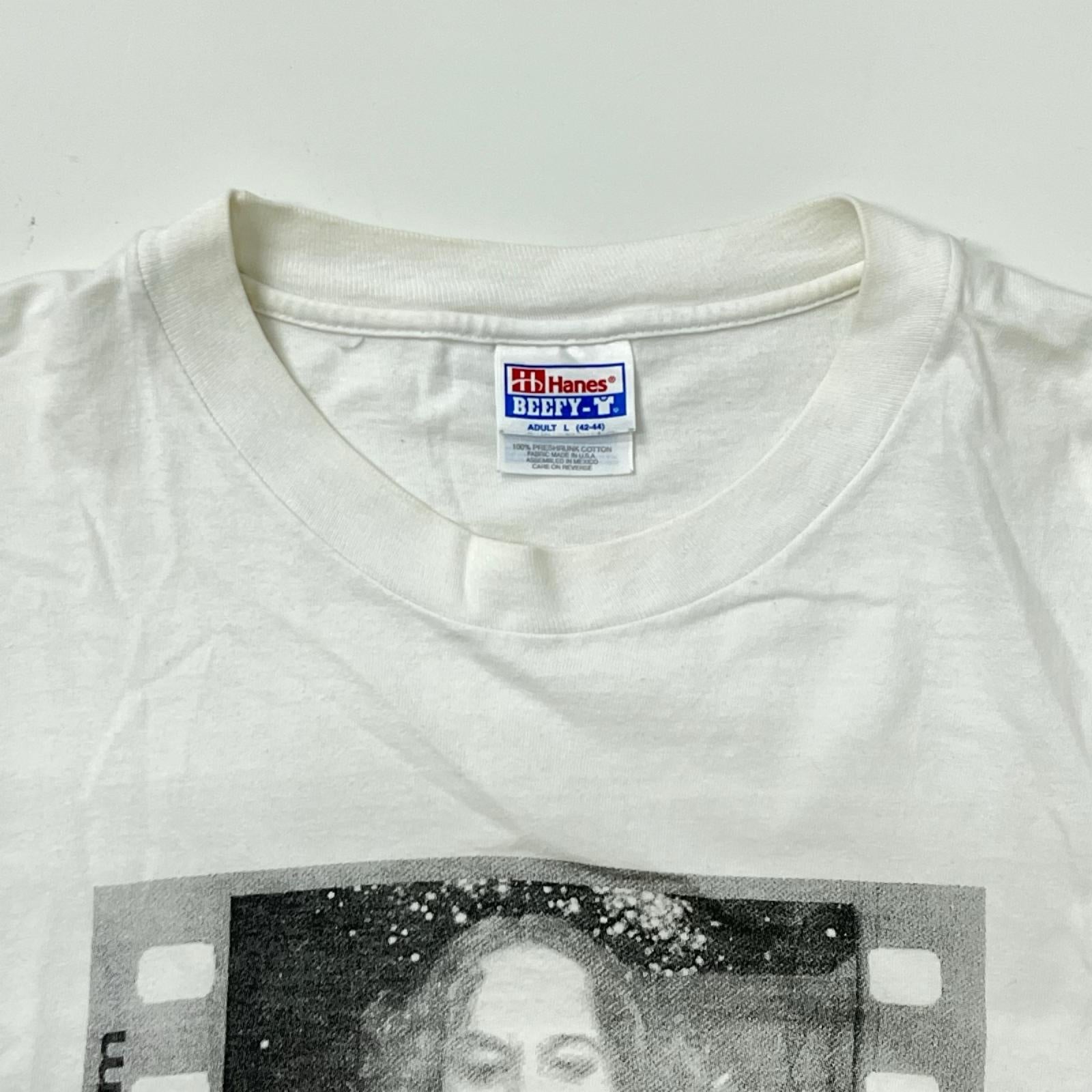 半袖Tシャツ minkstole 女優フォトプリントTee L ホワイト L ホワイト