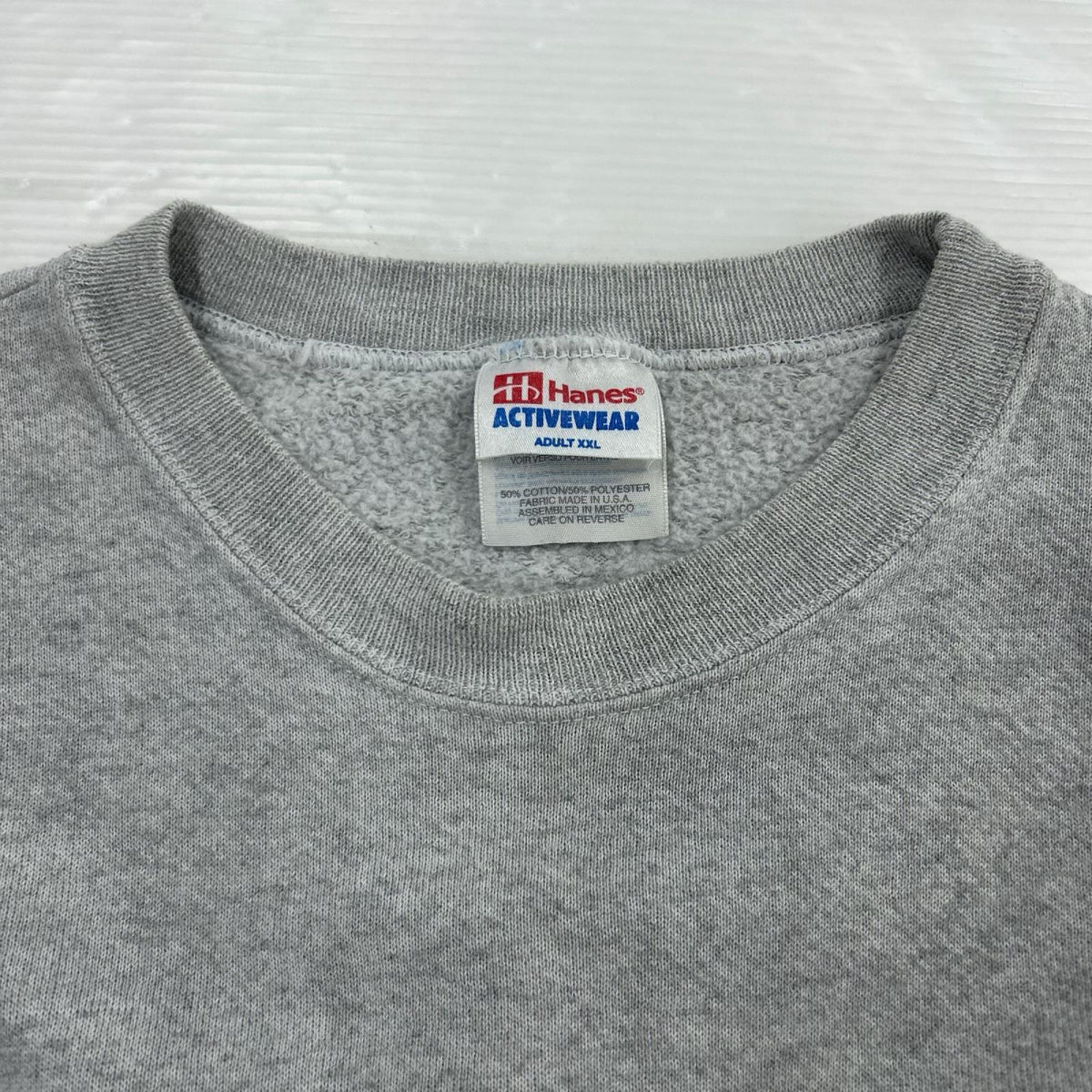 スウェット 90s Hanes Black well 職業訓練プログラム スウェット XXL グレー グレー