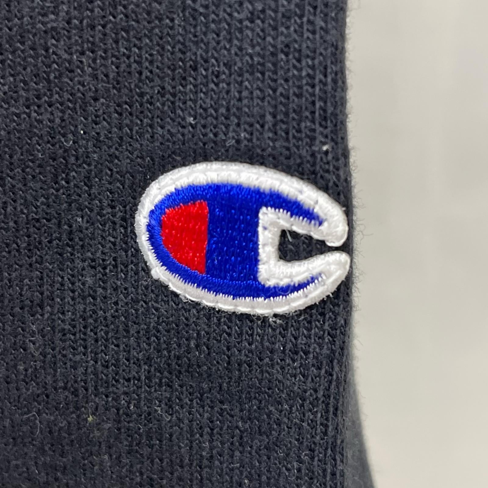 パーカー Champion ロゴ刺繍 RWパーカー XL ブラック LL