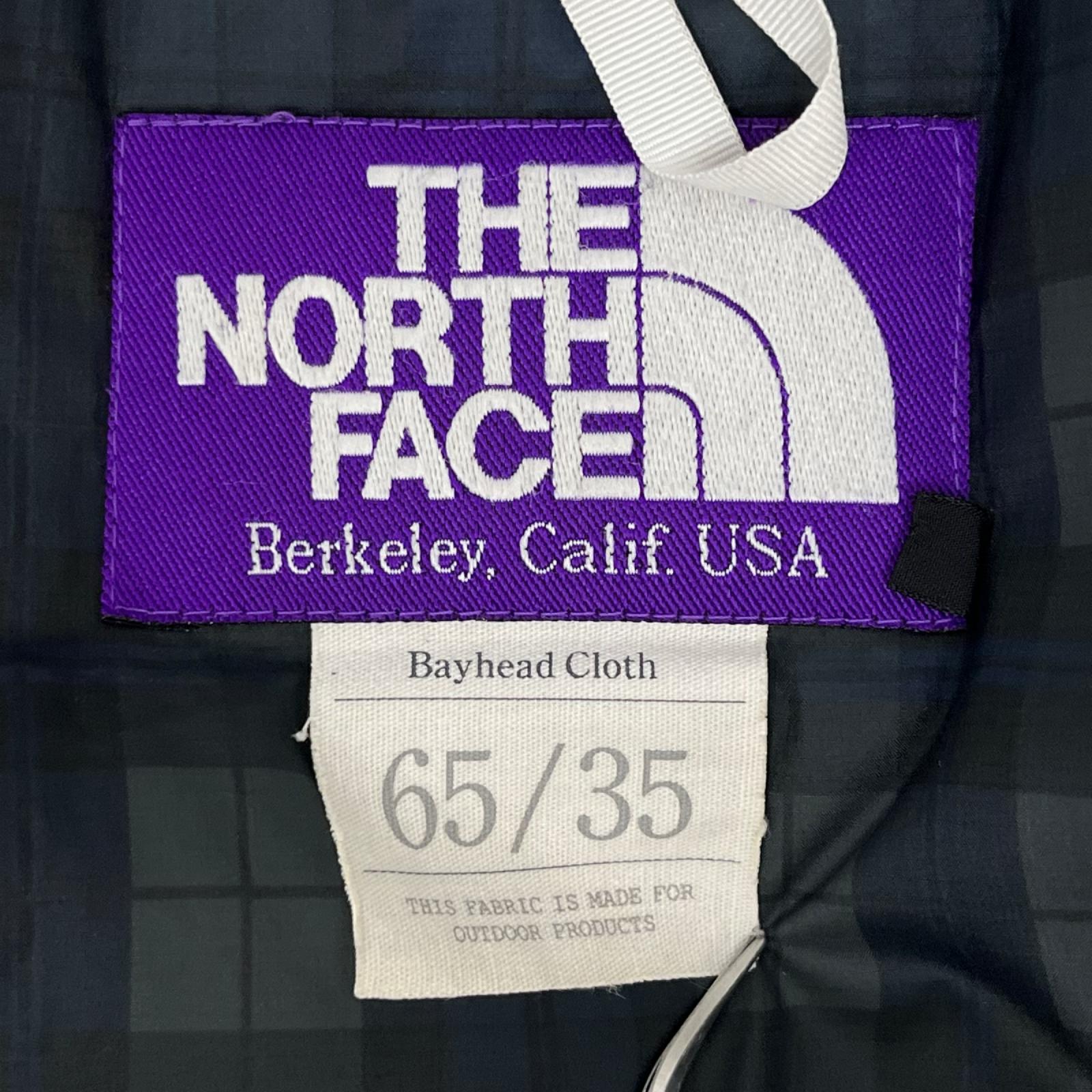 ダウンベスト THE NORTH FACE PURPLE LABEL 65/35 ベイヘッドクロス ダウンベスト S ネイビー S
