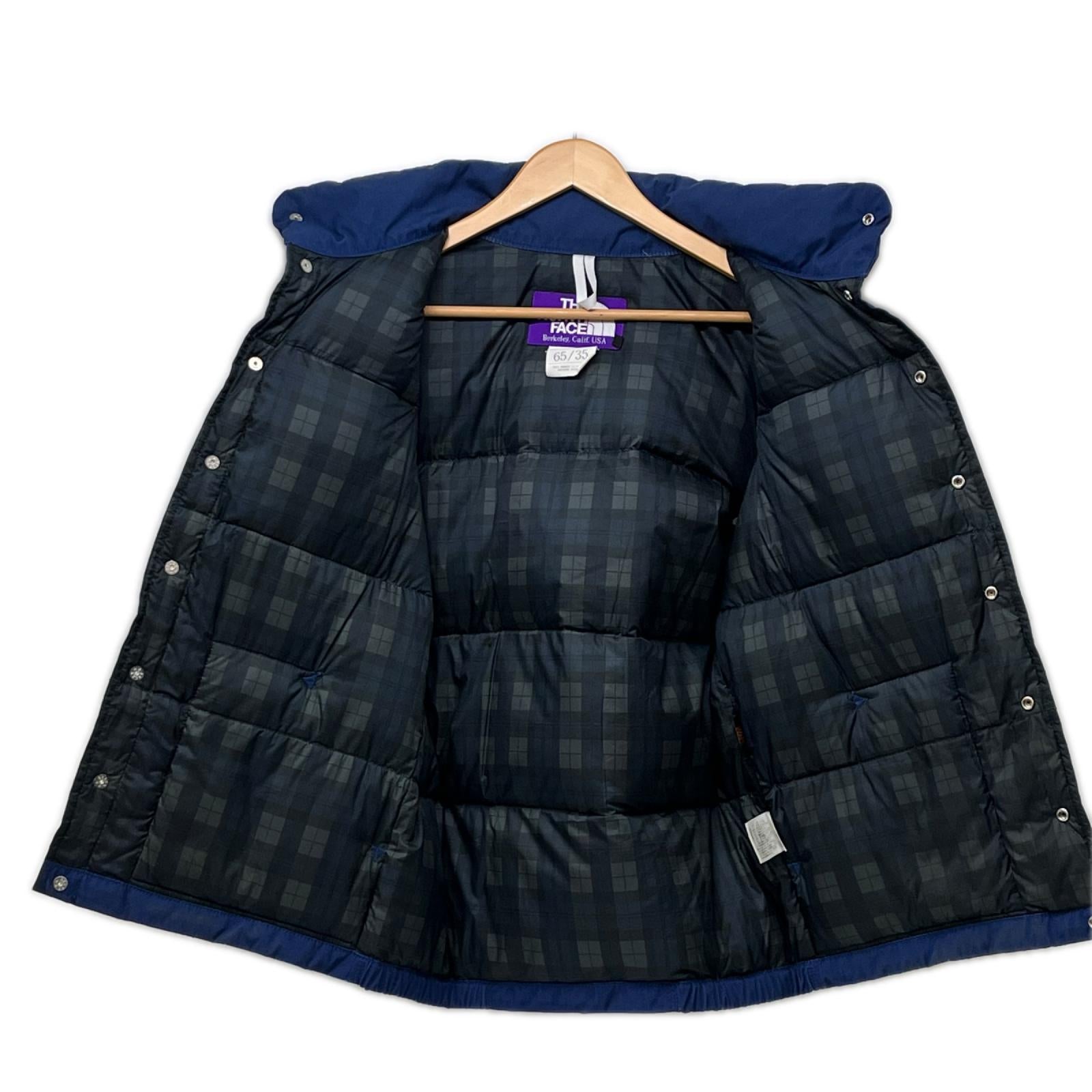 ダウンベスト THE NORTH FACE PURPLE LABEL 65/35 ベイヘッドクロス ダウンベスト S ネイビー S