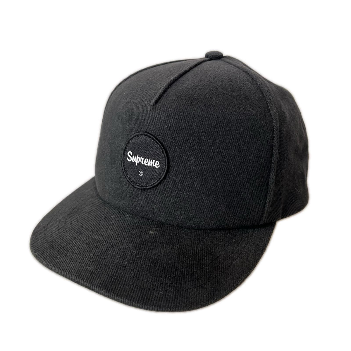 キャップ 24SS Twill Patch 5-Panel Cap ブラック
