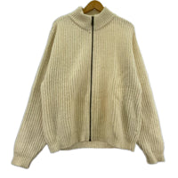ニット vintage USA製 ドライバーズニット-L L ホワイト