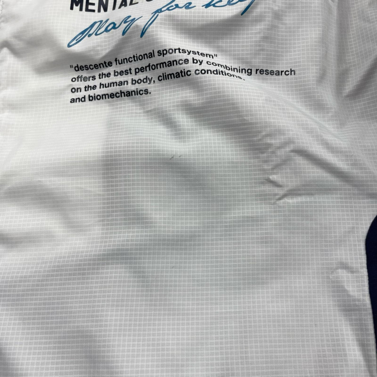 ジャケット DESCENTE ジップアップジャケット WH S ホワイト
