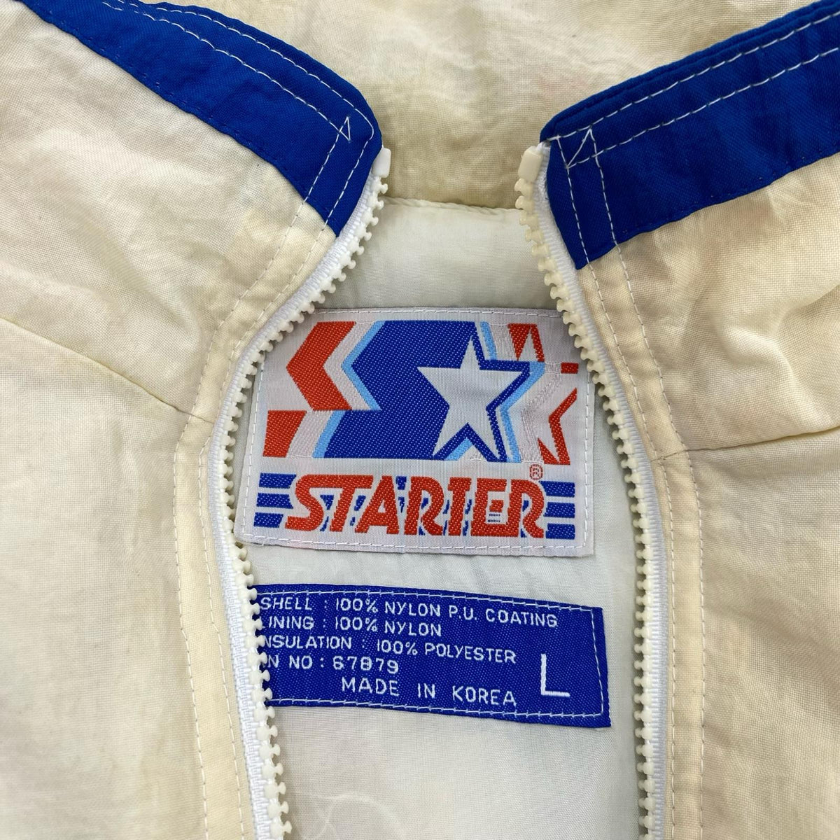 ジャケット 90s STARTER アトランタオリンピック USA チームジャケット L L ホワイト