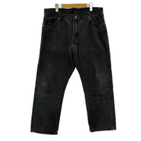 デニムパンツ Dickies 00s メキシコ製 後染め ブラックデニム ブラック