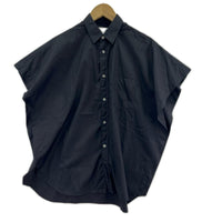 長袖シャツ COMME des GARCONS デザイン シャツベスト XS 黒 XS 黒 ブラック