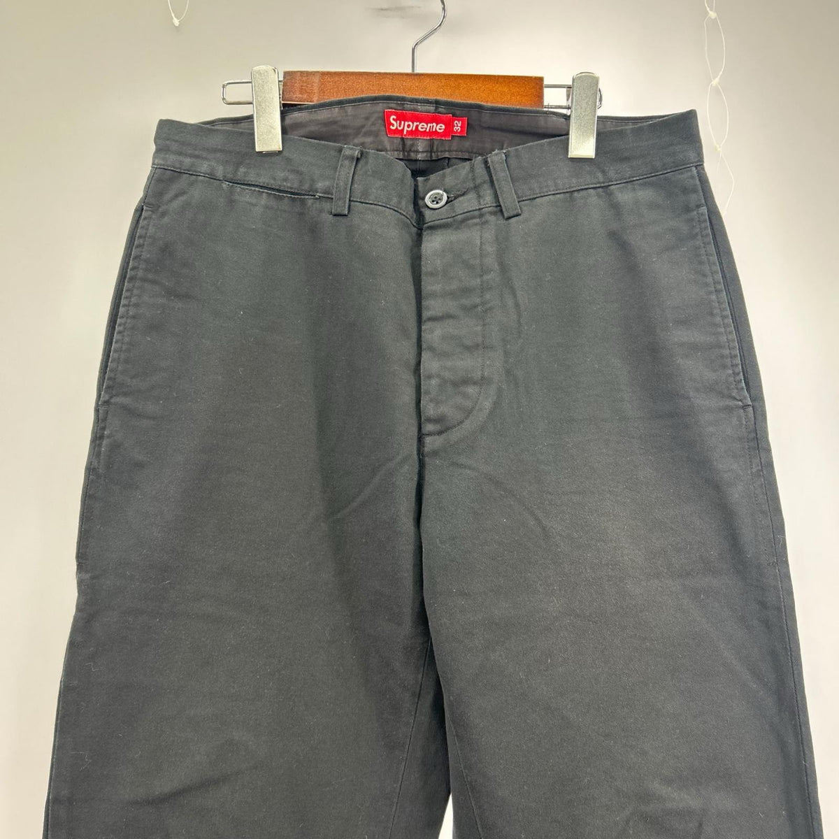 パンツ Supreme ワークパンツ 32 ブラック ブラック