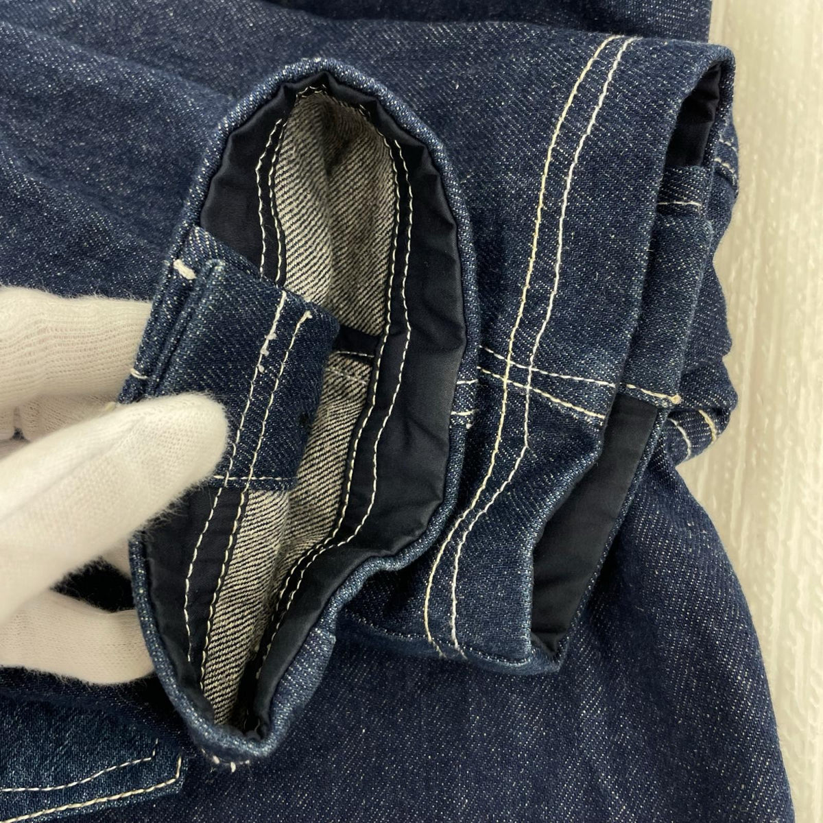テーラードジャケット Levi's RED デニム テーラードジャケット L