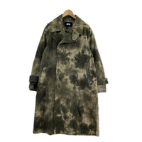 ジャケット STUSSY Dyed Trench Coat S カーキ S