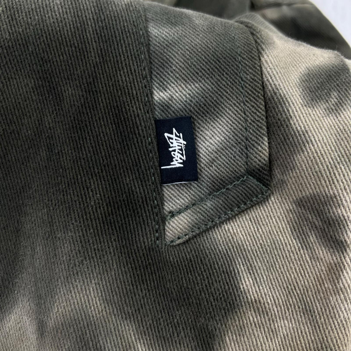 ジャケット STUSSY Dyed Trench Coat S カーキ S