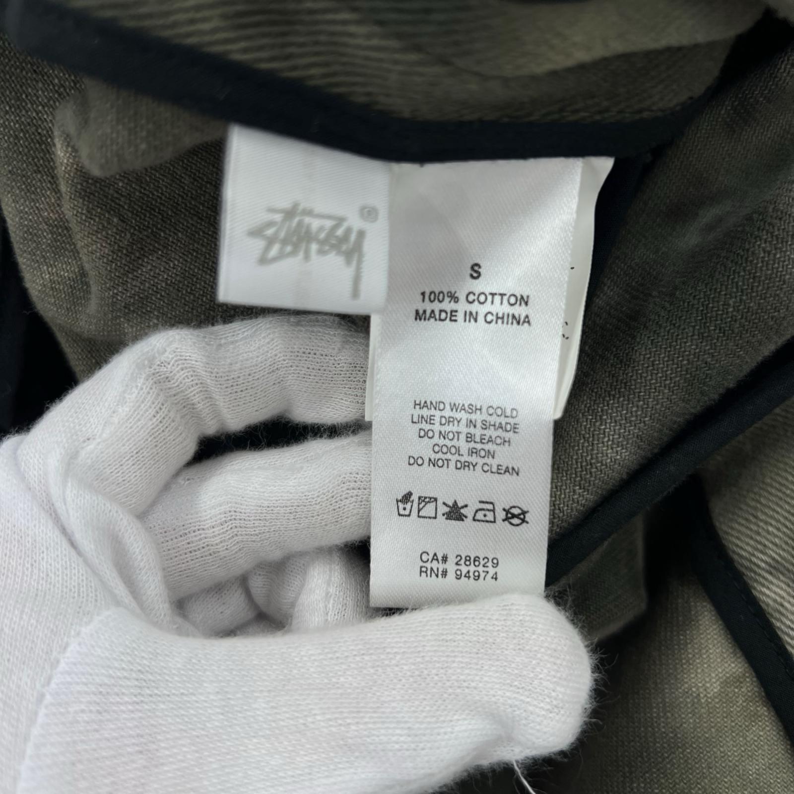 ジャケット STUSSY Dyed Trench Coat S カーキ S