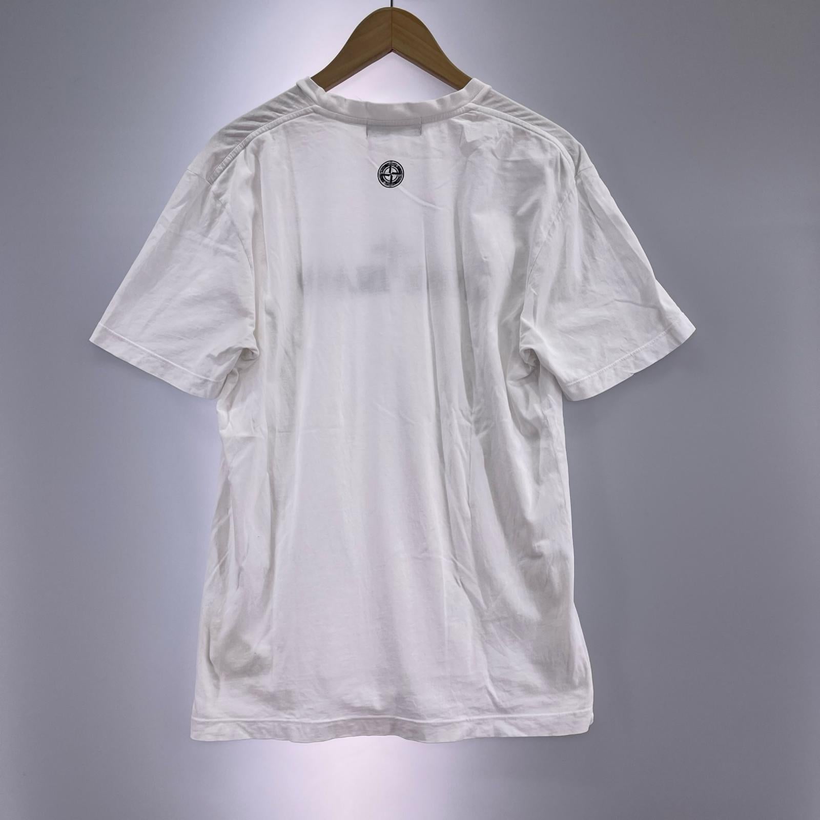 半袖Tシャツ STONE ISLAND モーションロゴ S/S TEE 白 L ホワイト