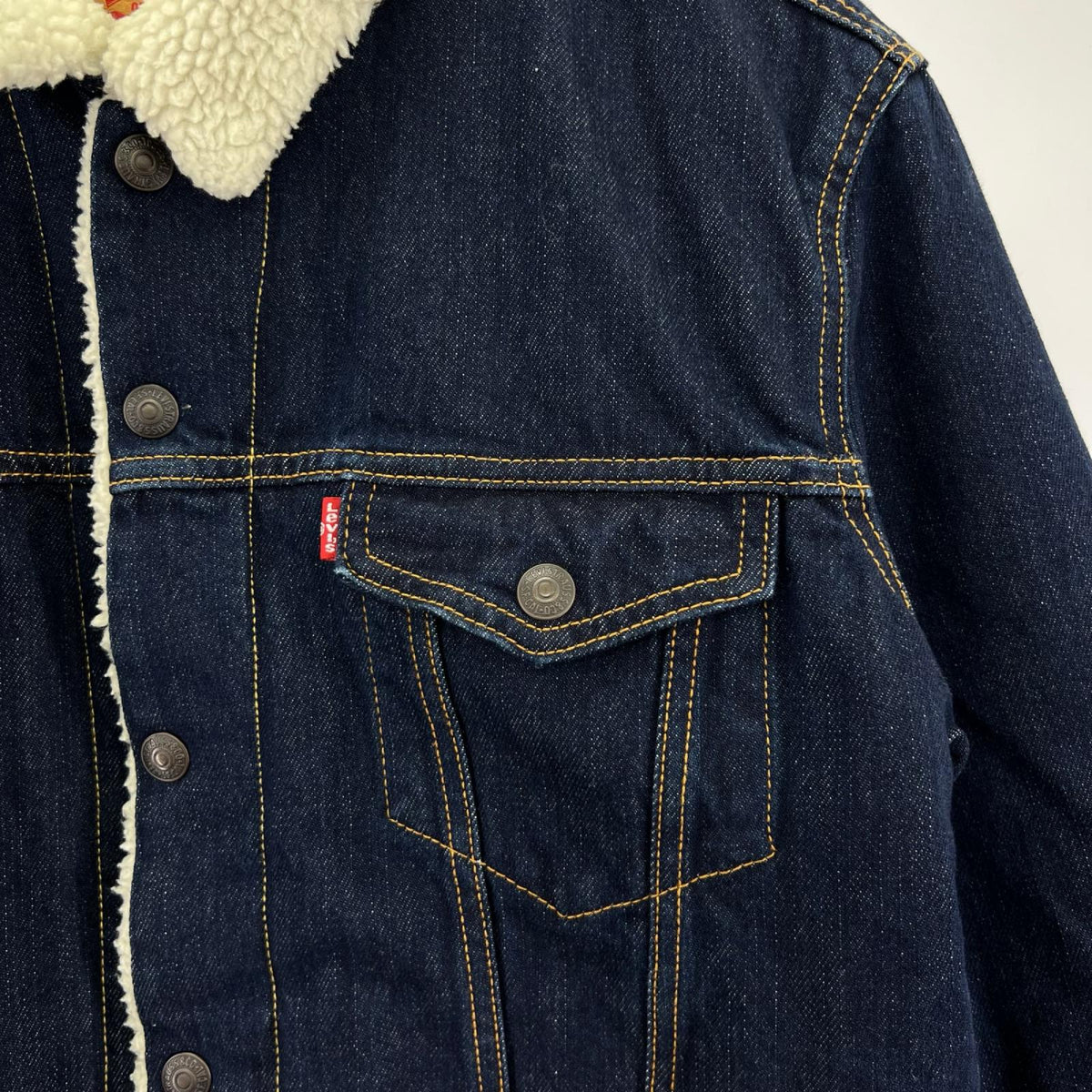 デニムジャケット Levi's STANDARD 裏ボア デニムジャケット S インディゴ S