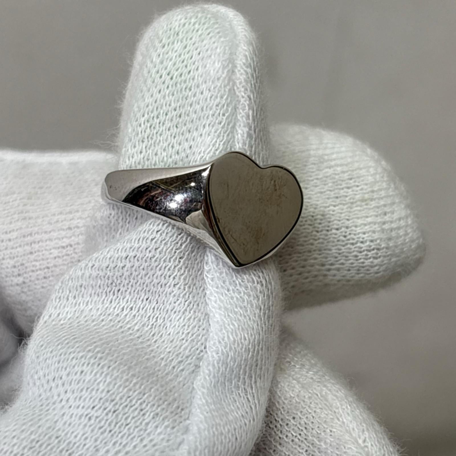 リング・指輪 Mini Heart Ring シルバー
