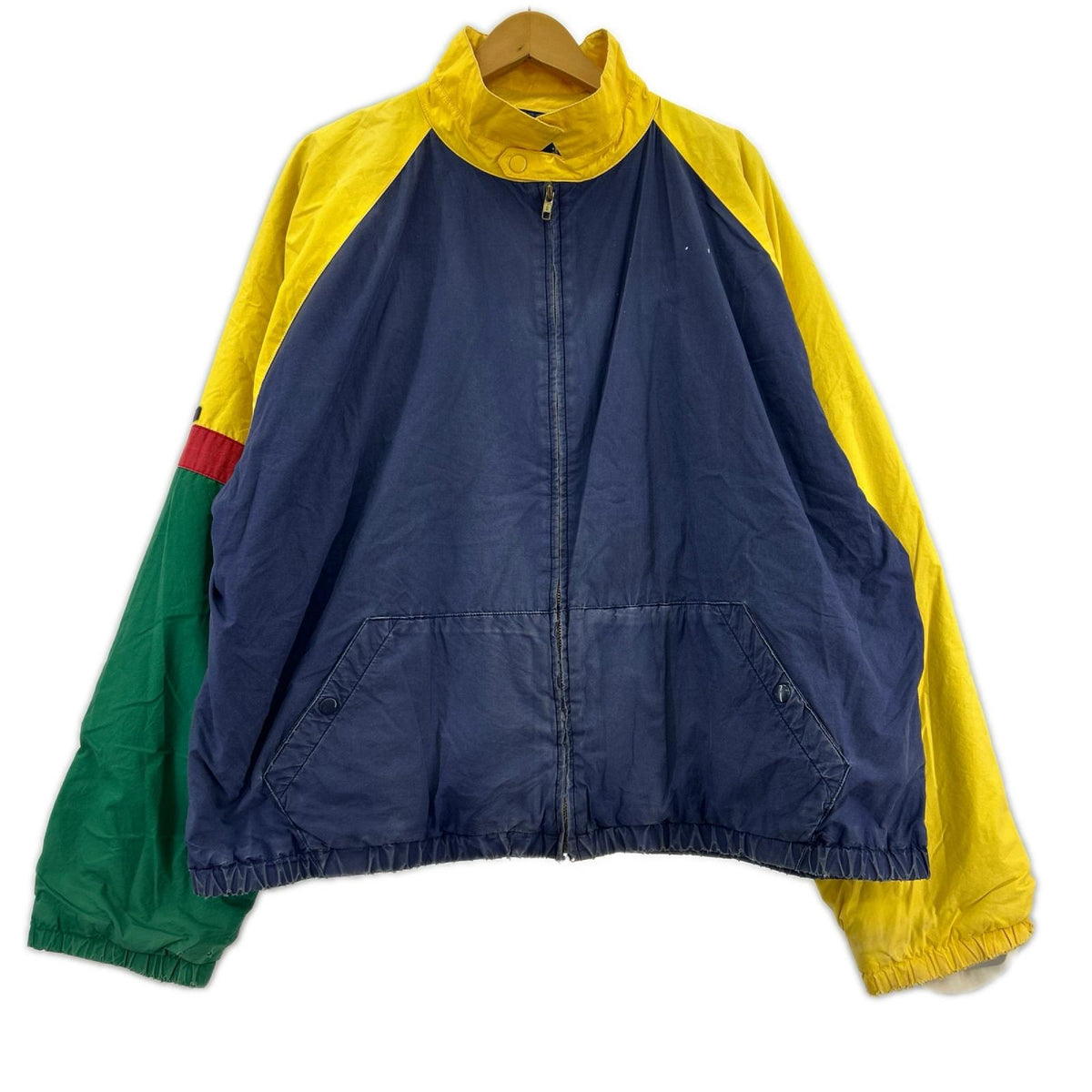 ジャケット POLO RALPH LAUREN 90s Color Block Fleece Jacket XL マルチカラー
