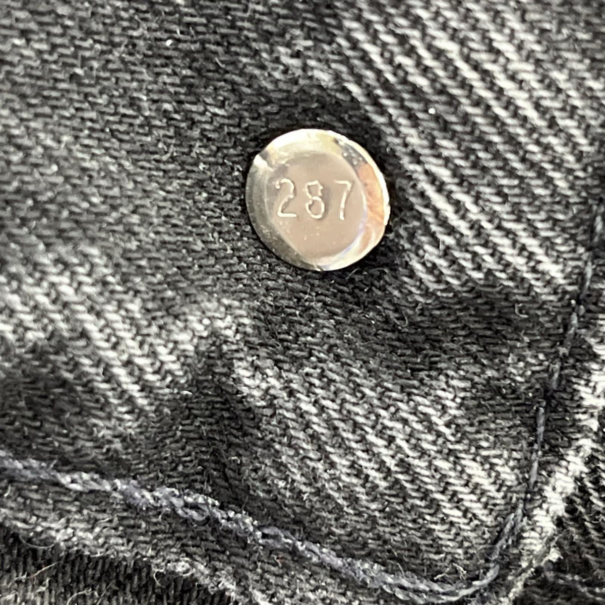 ジャケット 70427 BLACK DENIM ブラック