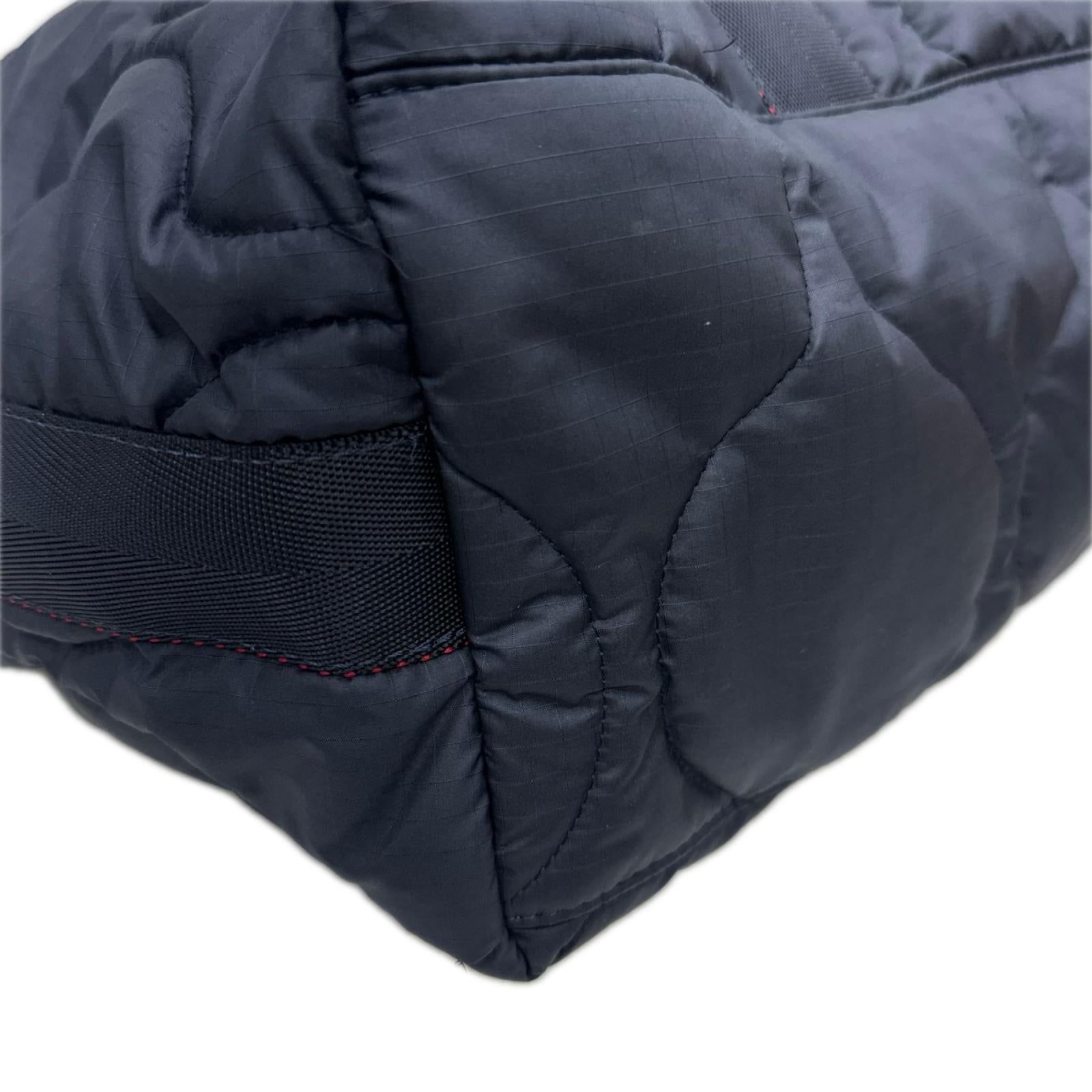 その他バッグ HOMME 23AW キルティング ナイロン トートバッグ NVY ネイビー