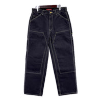 パンツ Supreme 22SS Double Knee Canvas Painter Pant 30 黒 30 ブラック