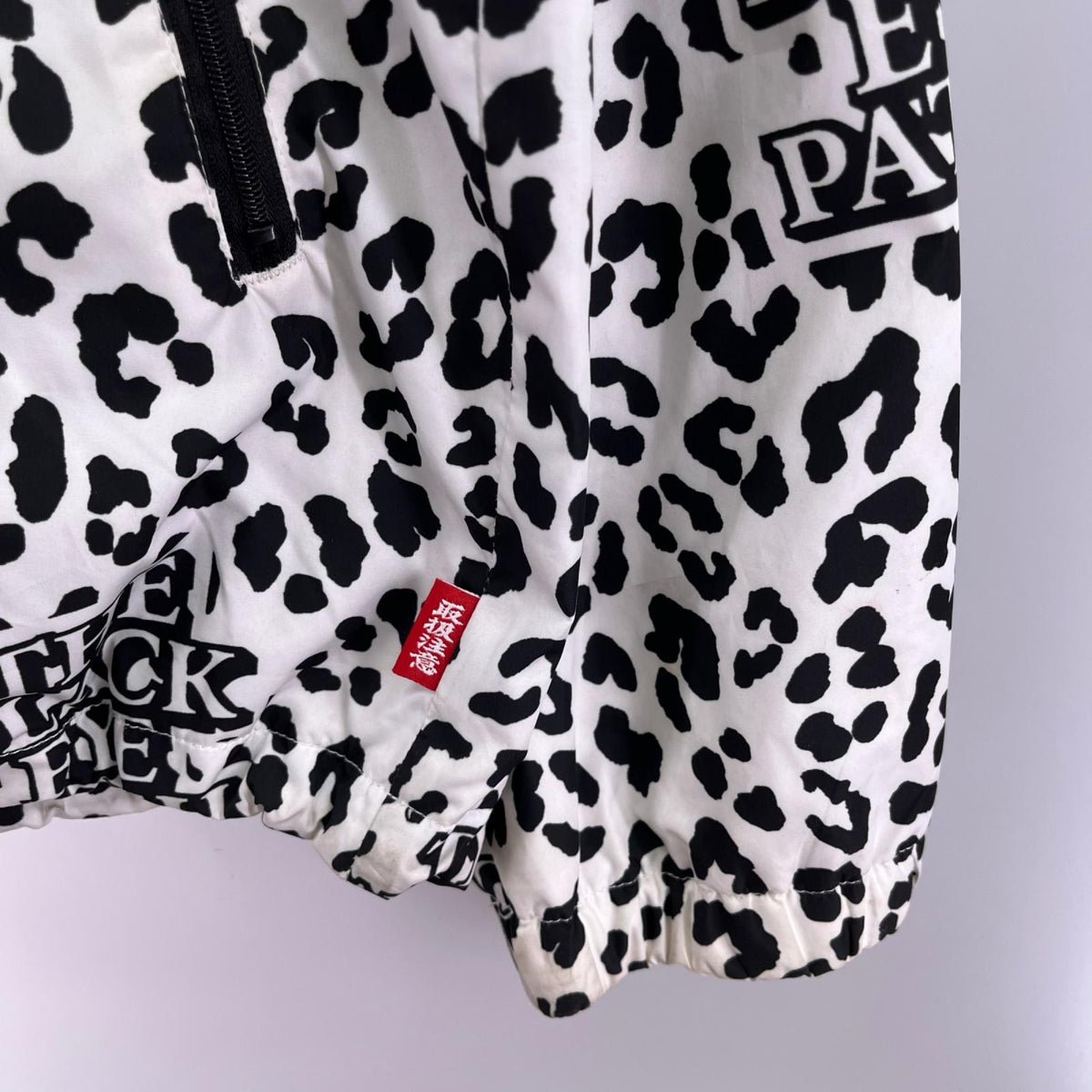 ジャケット WACKO MARIA×BLACK EYE PATCH LEOPARD TRACK JACKET M 白×黒 M