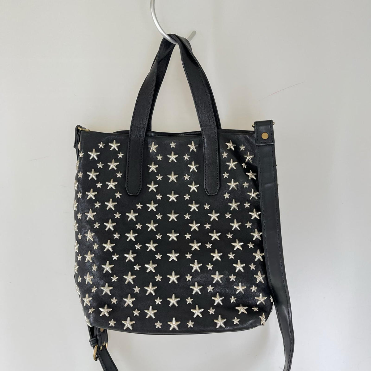 JIMMY CHOO/ソフィア/スタースタッズ2WAYトートバッグ