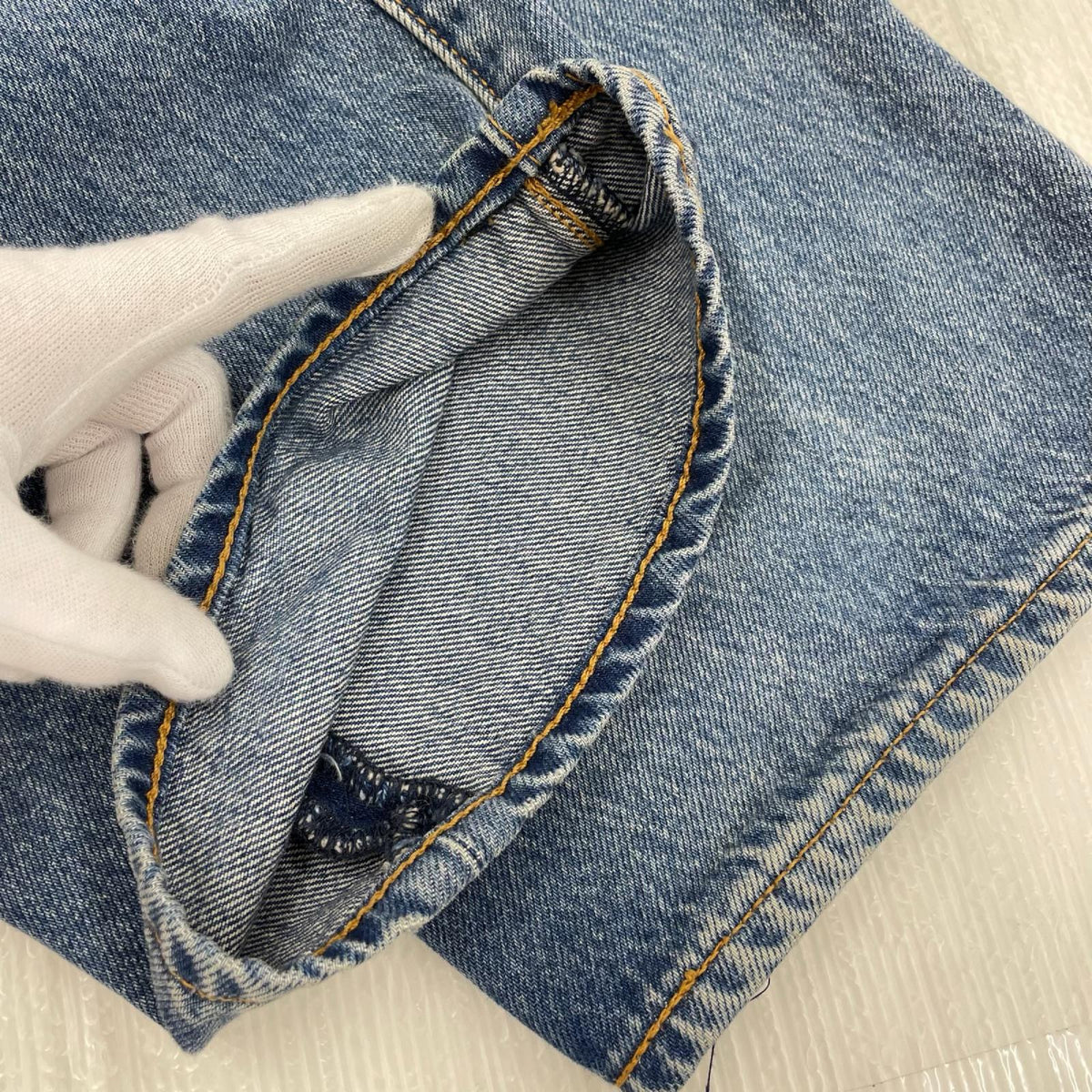デニムパンツ Levi's PREMIUM 555 リラックスストレート デニムパンツ W34L32