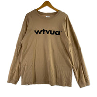 長袖Tシャツ WTVUA URBAN TERRITORY BEG (03) ベージュ