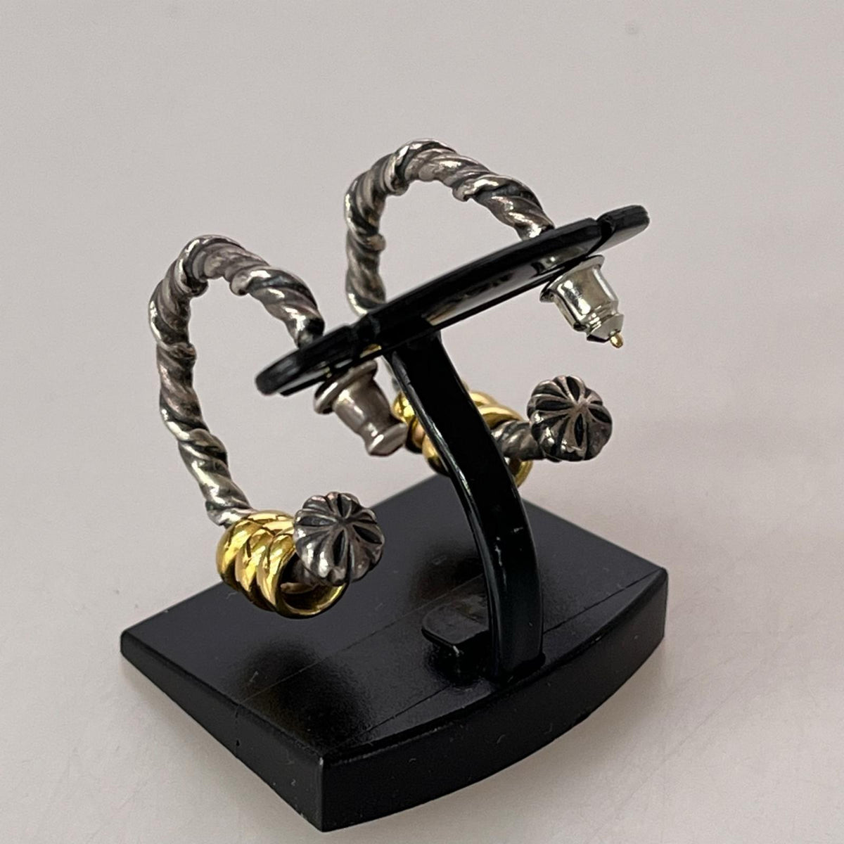 その他アクセサリー ツイストフープピアス シルバー