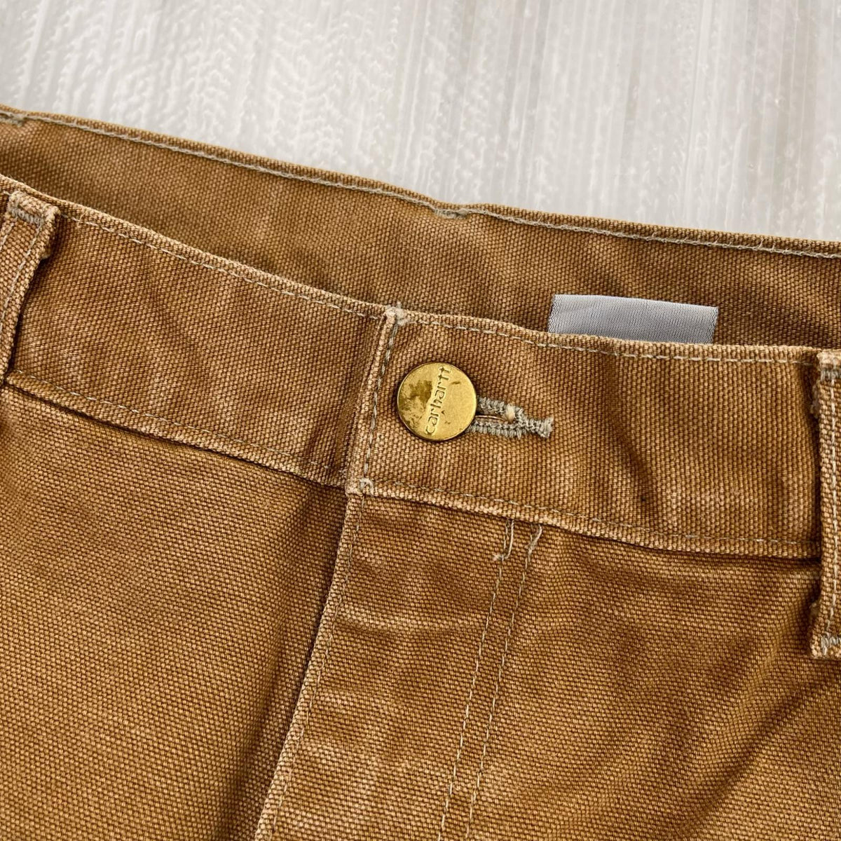 パンツ USA製 ダブルニーペインターパンツ/茶 32 ブラウン