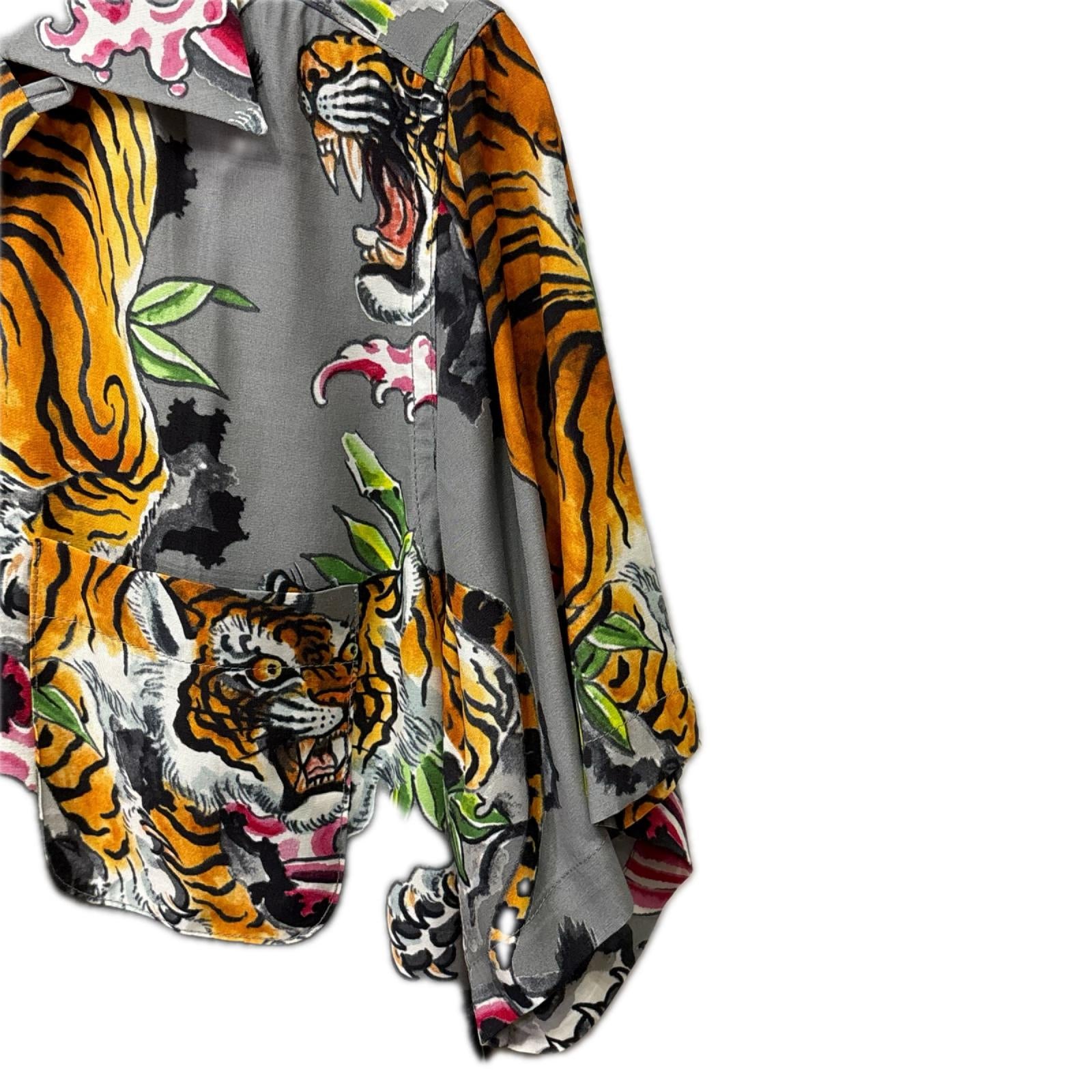半袖シャツ 19SS TIM LEHI S/S HAWAIIAN SHIRT SS グレー
