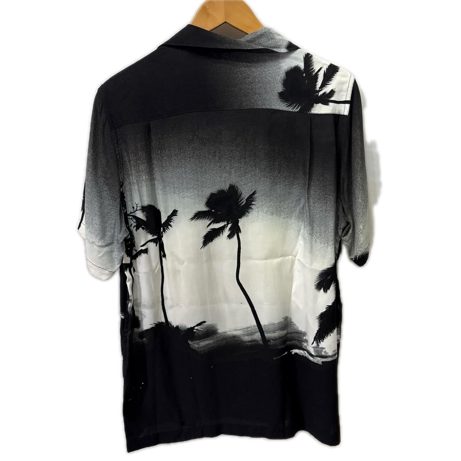 半袖シャツ 18SS S/S HAWAIIAN SHIRT S ブラック
