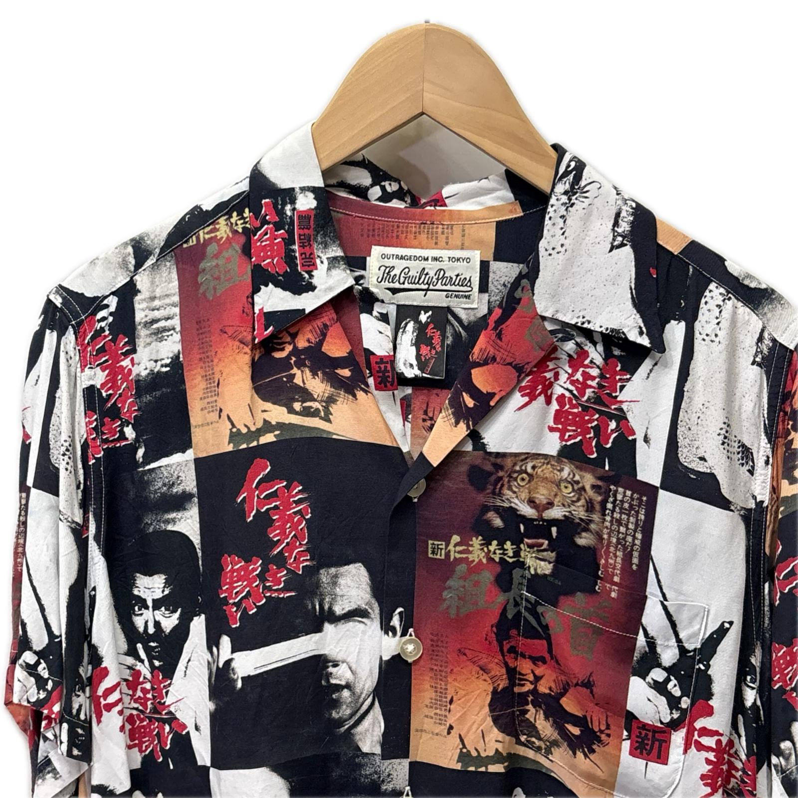 半袖シャツ 20SS S/S HAWAIIAN SHIRT S ブラック