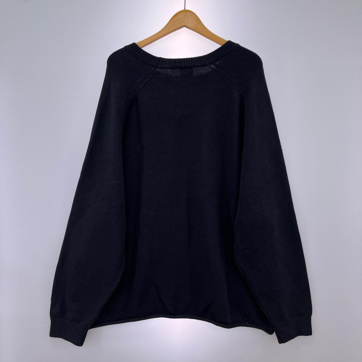 ニット Raglan Sweater ブラック