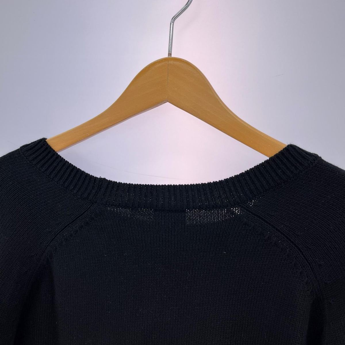 ニット Raglan Sweater ブラック