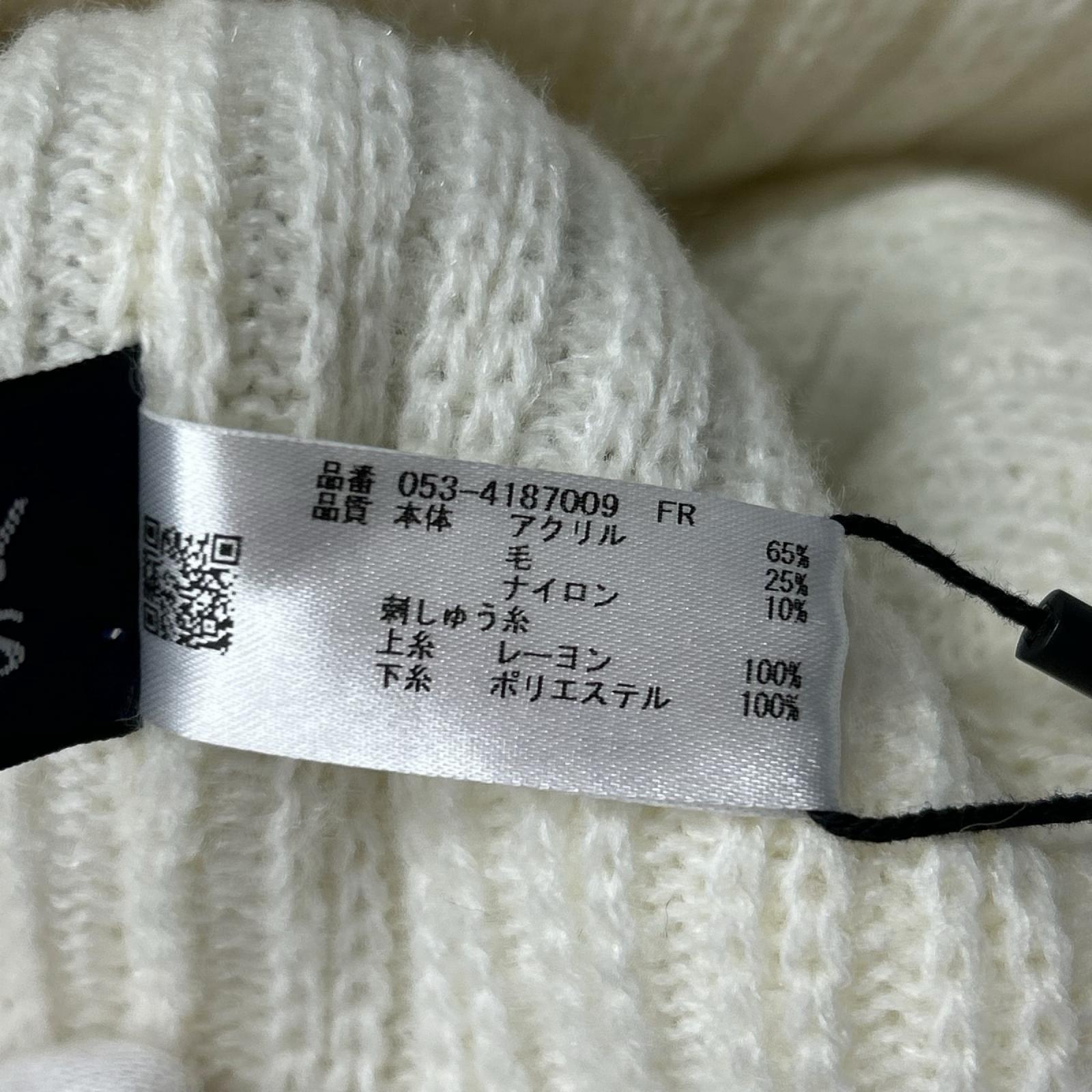 ニットキャップ PEARLY GATES ホワイト