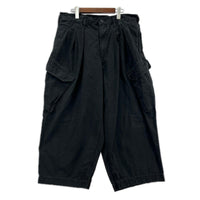 パンツ RIPSTOP 12TUCK PANTS/2/HX-P72-041-1-02 2 ブラック