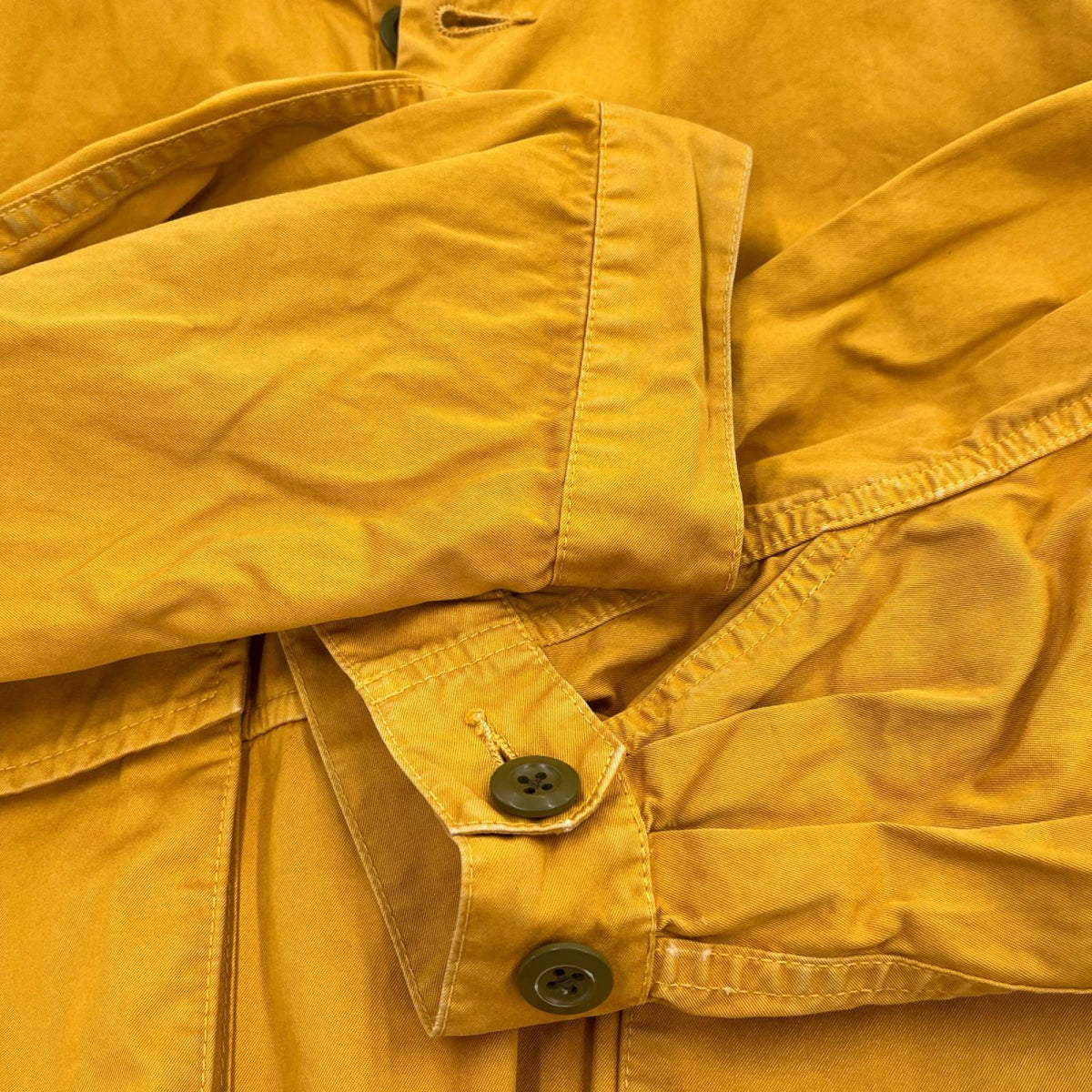 ジャケット Nigel Cabourn TRACK SMOCK POPLIN 50 マスタード 50