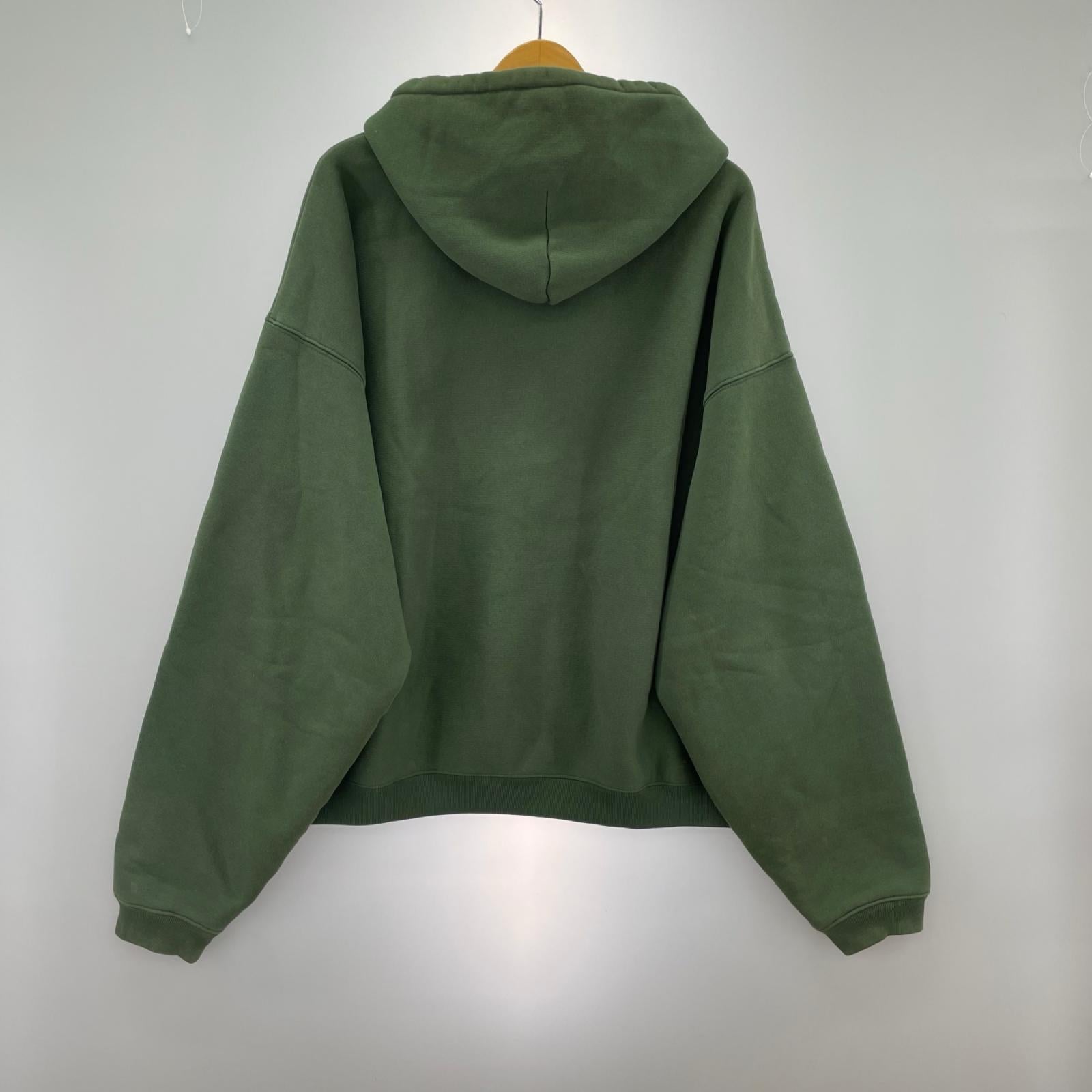 パーカー 118561 80 RELAXED HOODIE 緑 XL グリーン