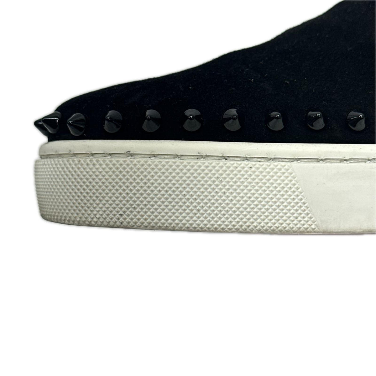 C.Louboutin スタッズ ローラーボート スリッポン 黒 42