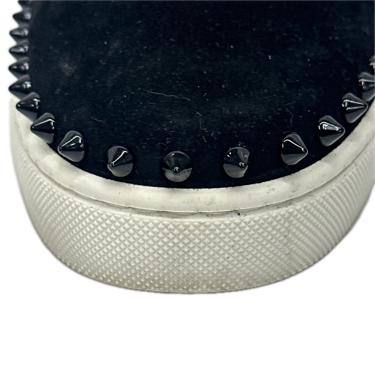 C.Louboutin スタッズ ローラーボート スリッポン 黒 42