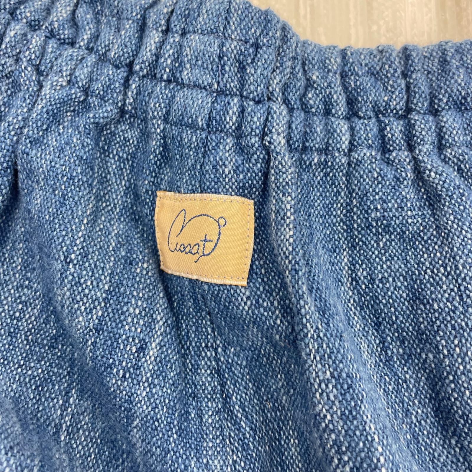 パンツ Usaato イージーパンツ ブルー