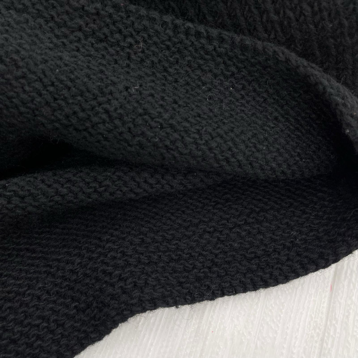 ニット MCMACHAN WOOLEN ウールニット ブラック