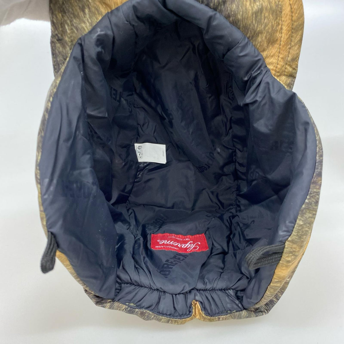 その他帽子 フライトキャップカモ柄 goretex マルチカラー