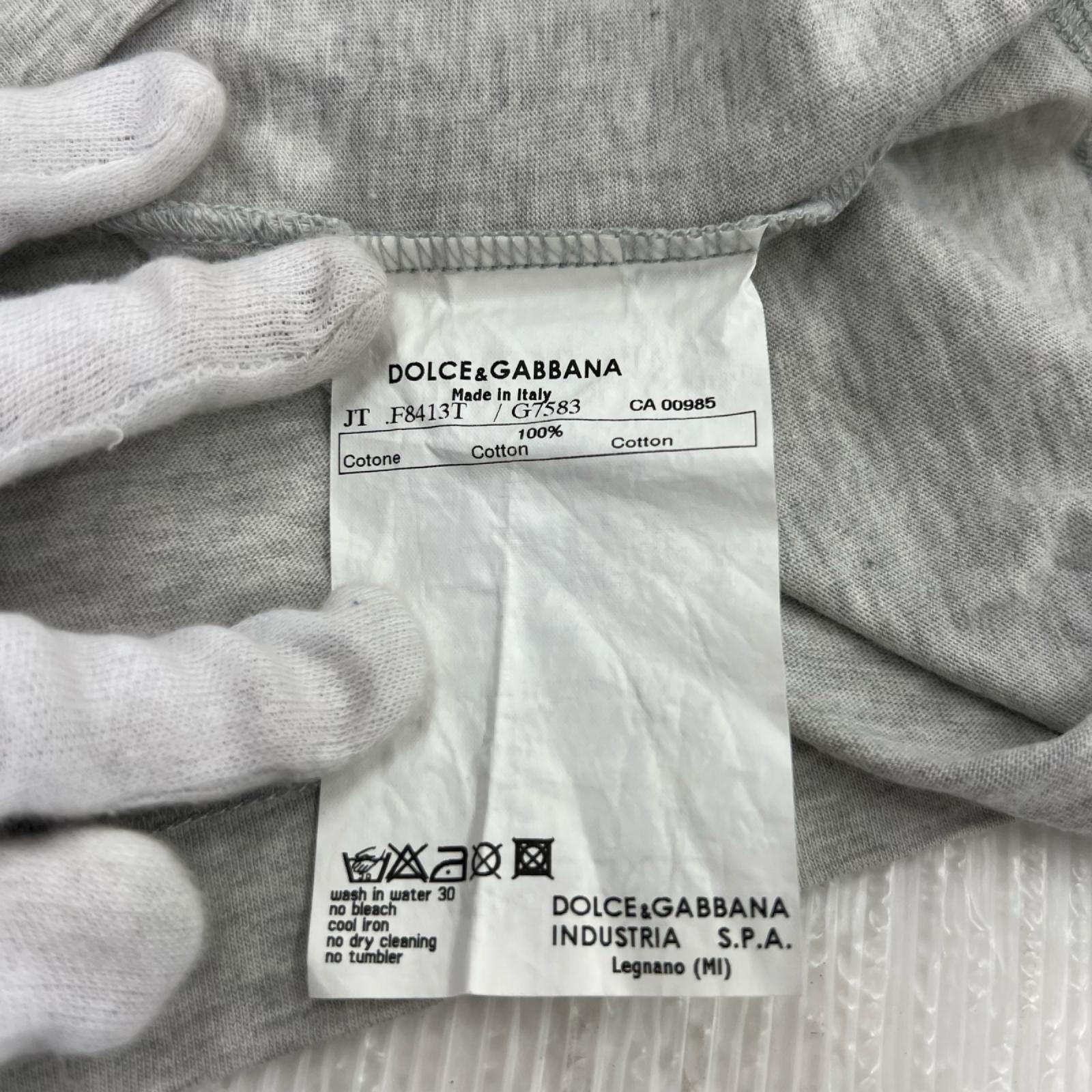タンクトップ DOLCE&GABBANA MARILYN MONROE プリントタンクトップ 42 グレー 42 グレー