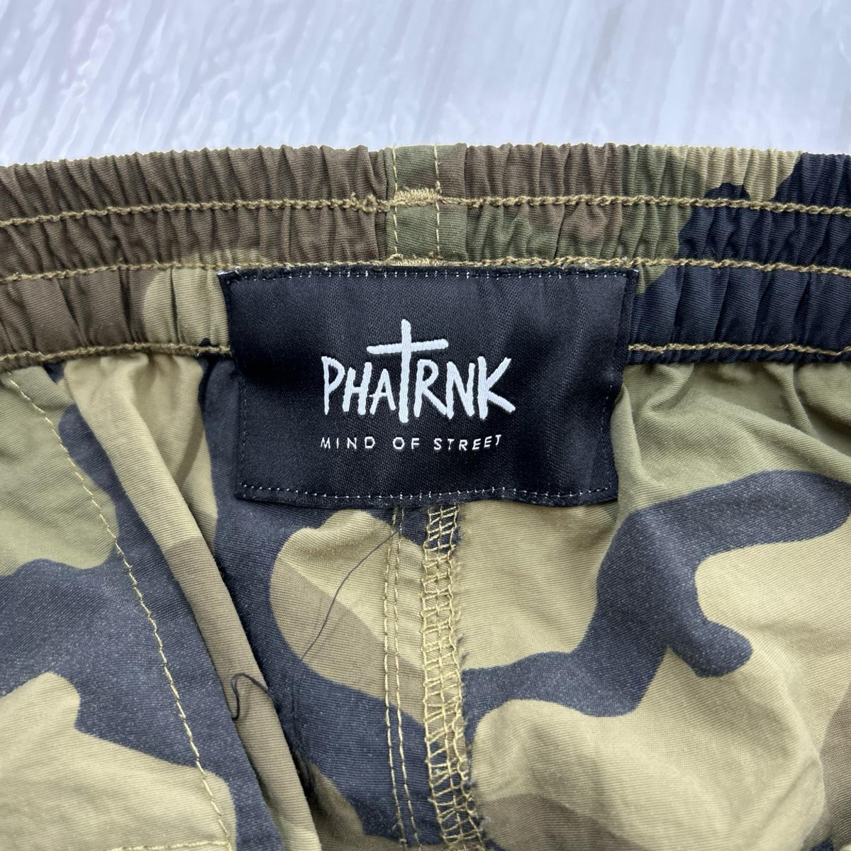 ショートパンツ PHATRANK カモショーツ カーキ