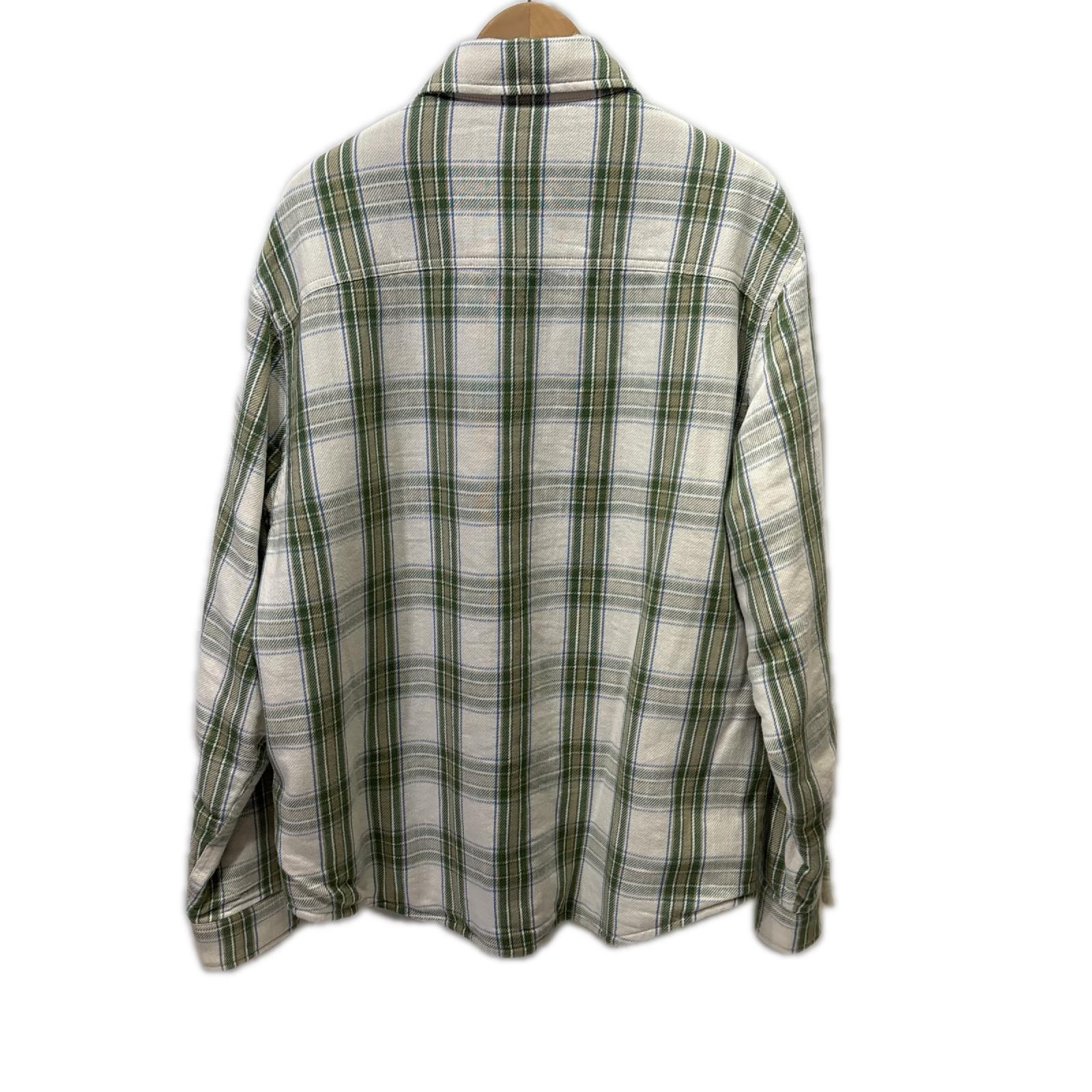 長袖シャツ 26SS Lau Plaid Shirt Jacket M グリーン