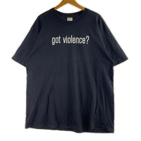 半袖Tシャツ 90s marilyn manson got violence ブラック